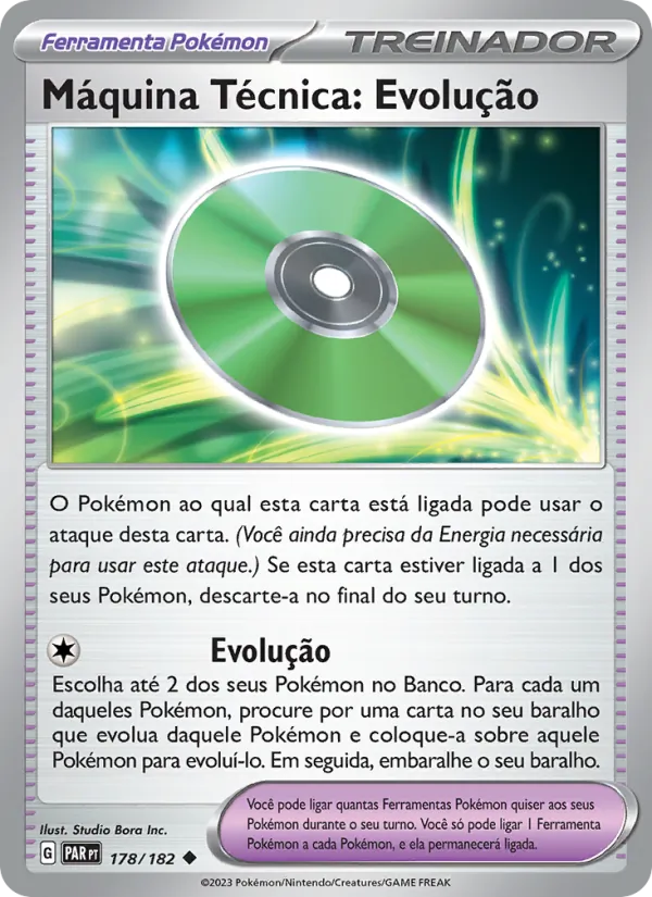 Máquina Técnica: Evolução Fenda Paradoxal 178/182