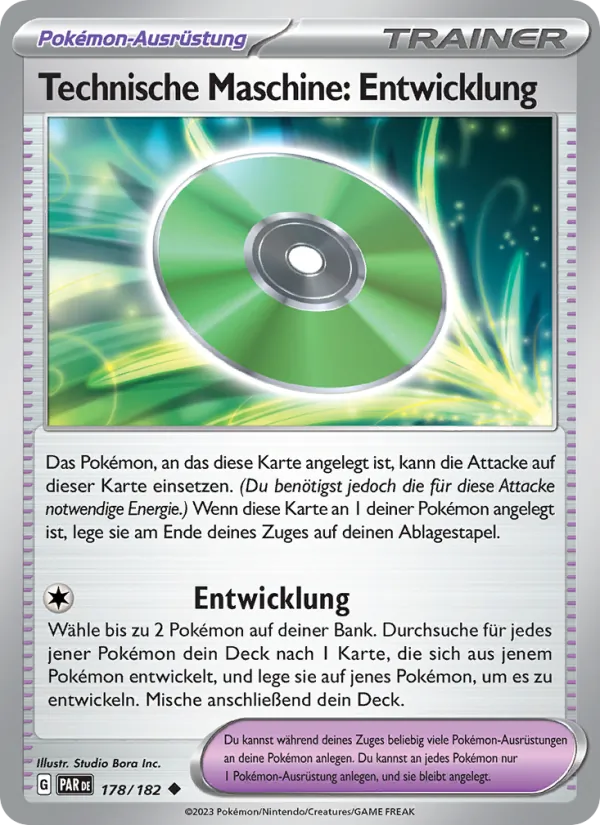 Technische Maschine: Entwicklung Paradoxrift 178/182