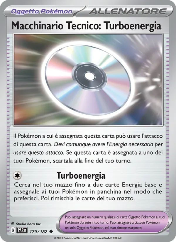 Macchinario Tecnico: Turboenergia Paradosso Temporale 179/182
