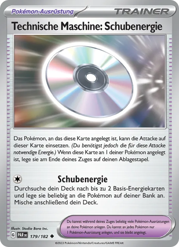 Technische Maschine: Schubenergie Paradoxrift 179/182