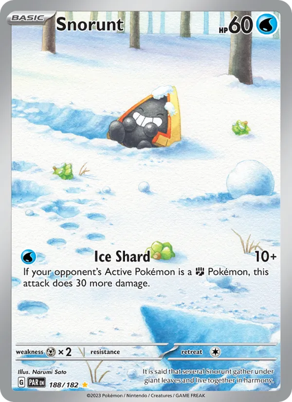 Snorunt Paradox Rift 188/182