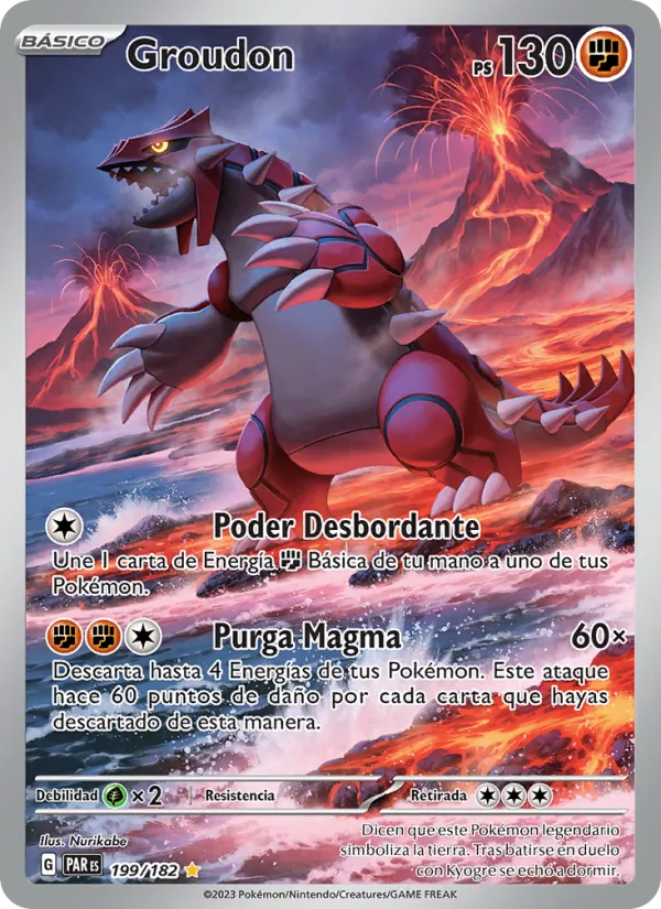 Groudon Brecha Paradójica 199/182