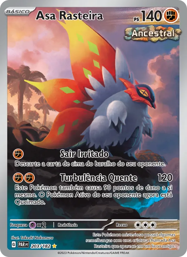 Asa Rasteira Fenda Paradoxal 203/182