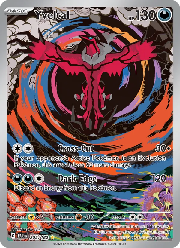 Yveltal Paradox Rift 205/182
