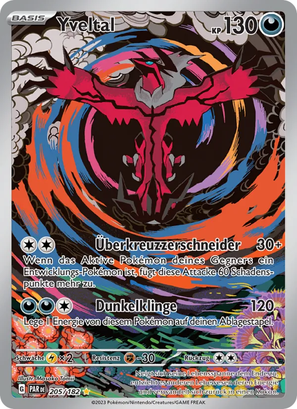 Yveltal Paradoxrift 205/182