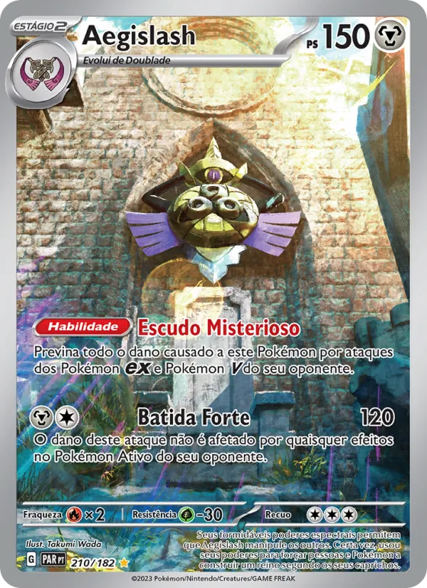 Aegislash Fenda Paradoxal 210/182