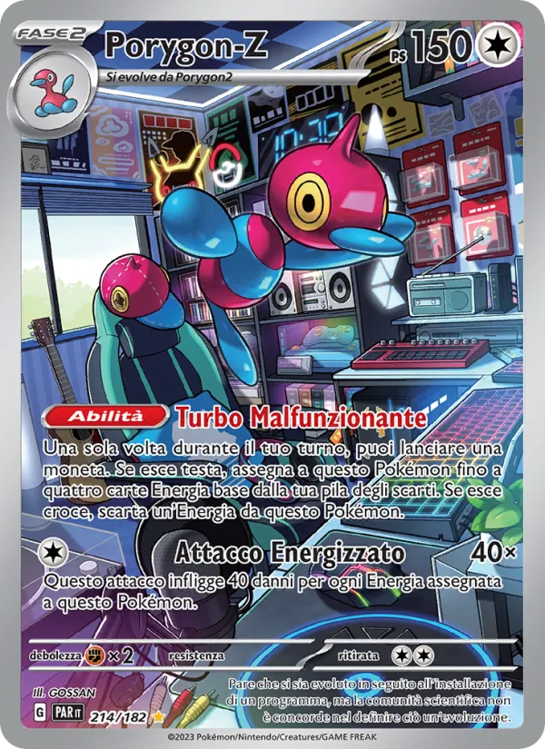 Porygon-Z Paradosso Temporale 214/182