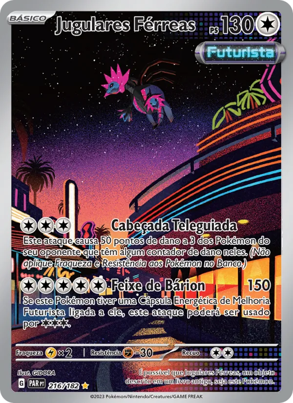 Jugulares Férreas Fenda Paradoxal 216/182