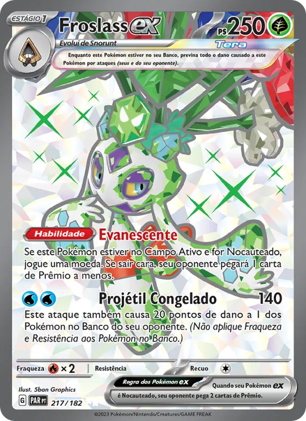 Froslass ex Fenda Paradoxal 217/182