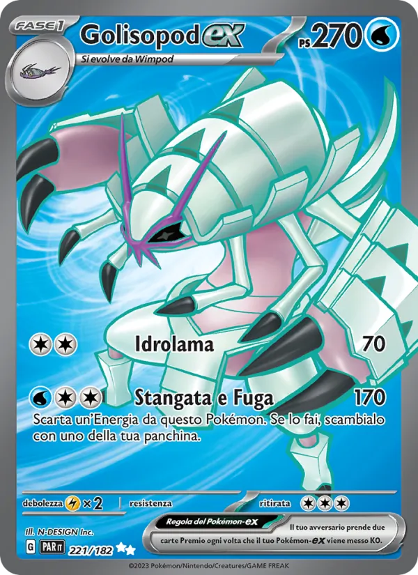 Golisopod-ex Paradosso Temporale 221/182