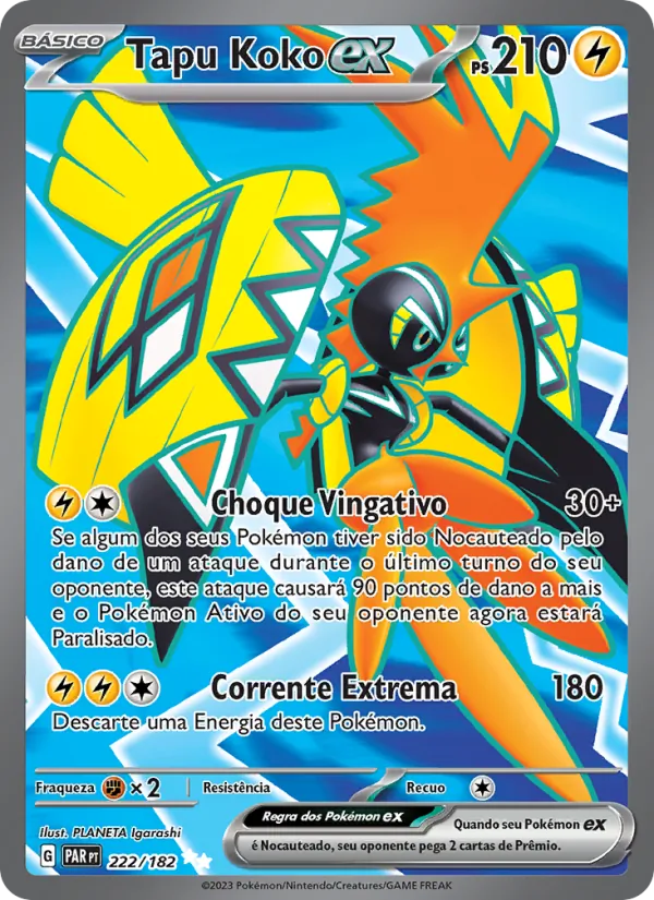 Tapu Koko ex Fenda Paradoxal 222/182