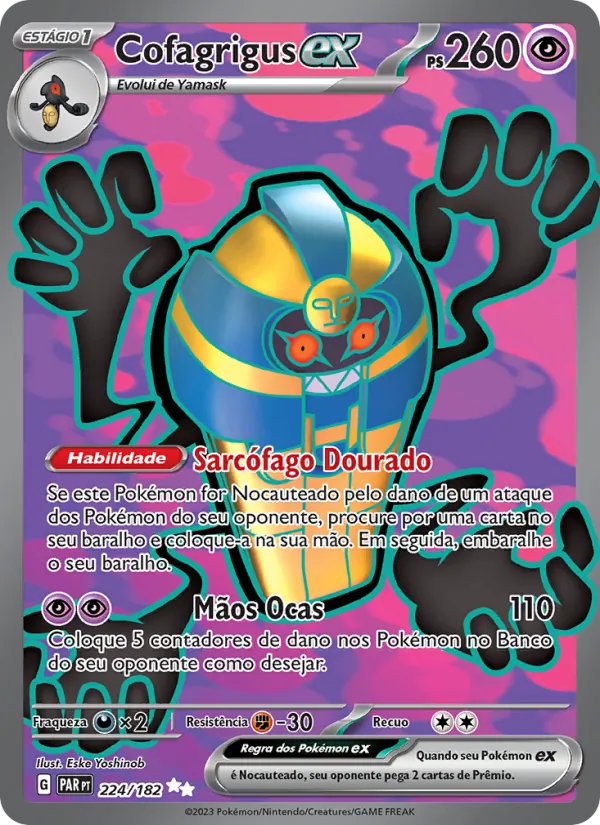 Cofagrigus ex Fenda Paradoxal 224/182