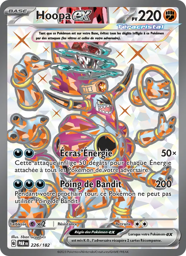 Hoopa-ex Faille Paradoxe 226/182