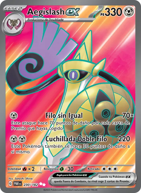 Aegislash ex Brecha Paradójica 230/182