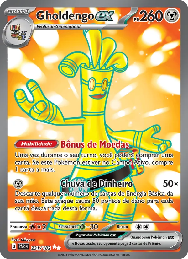 Gholdengo ex Fenda Paradoxal 231/182