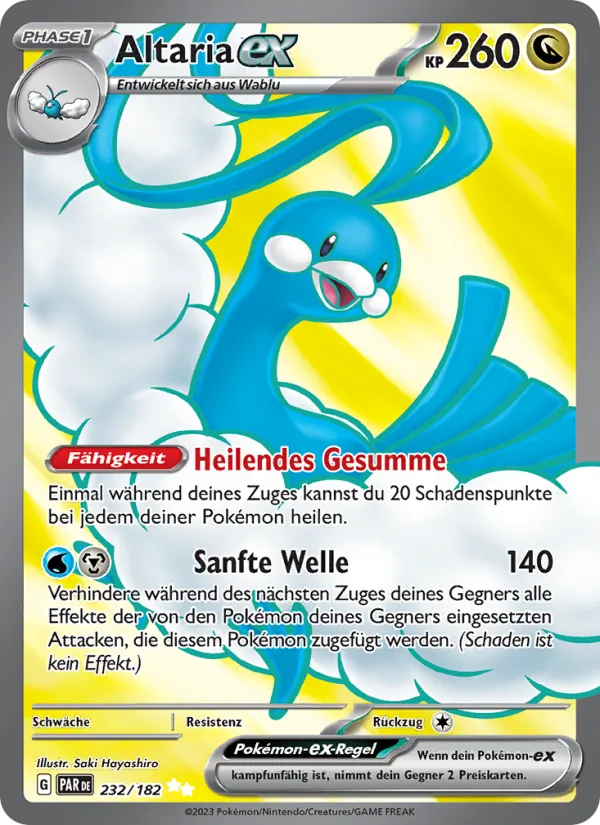 Altaria-ex Paradoxrift 232/182