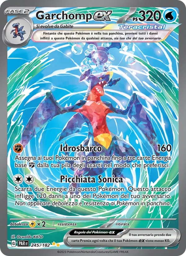 Garchomp-ex Paradosso Temporale 245/182