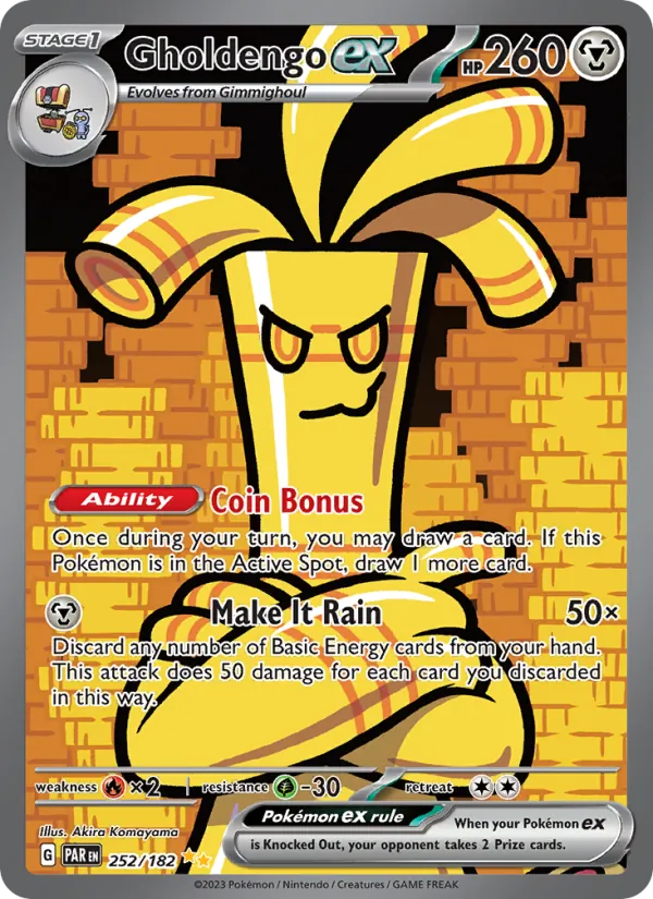 Gholdengo ex Paradox Rift 252/182