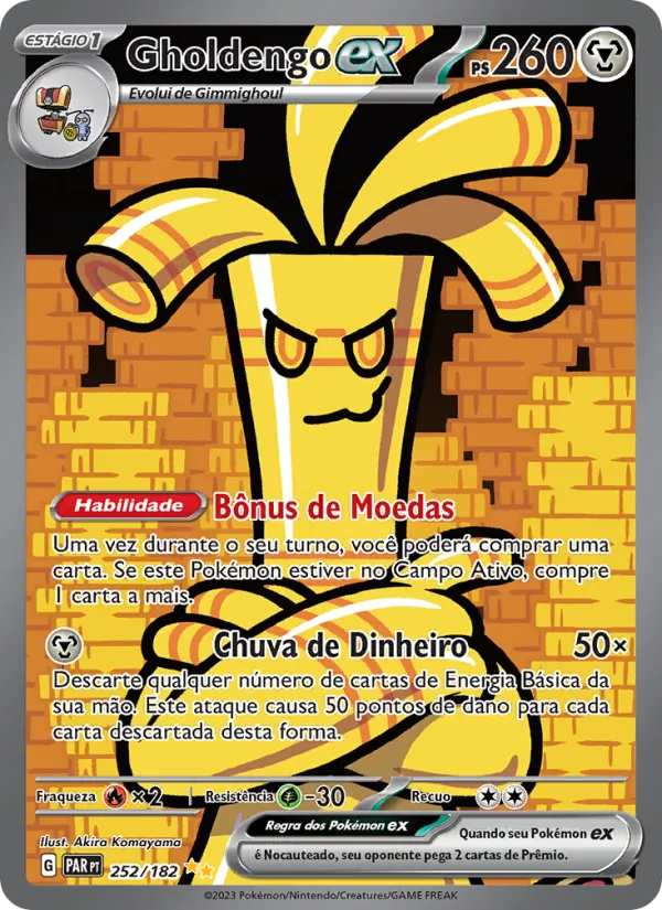 Gholdengo ex Fenda Paradoxal 252/182