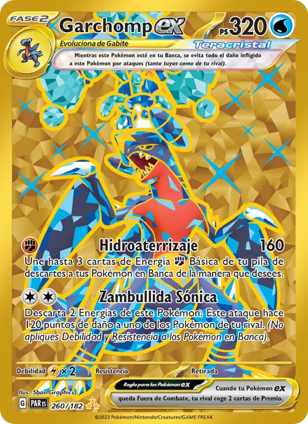 Garchomp ex Brecha Paradójica 260/182