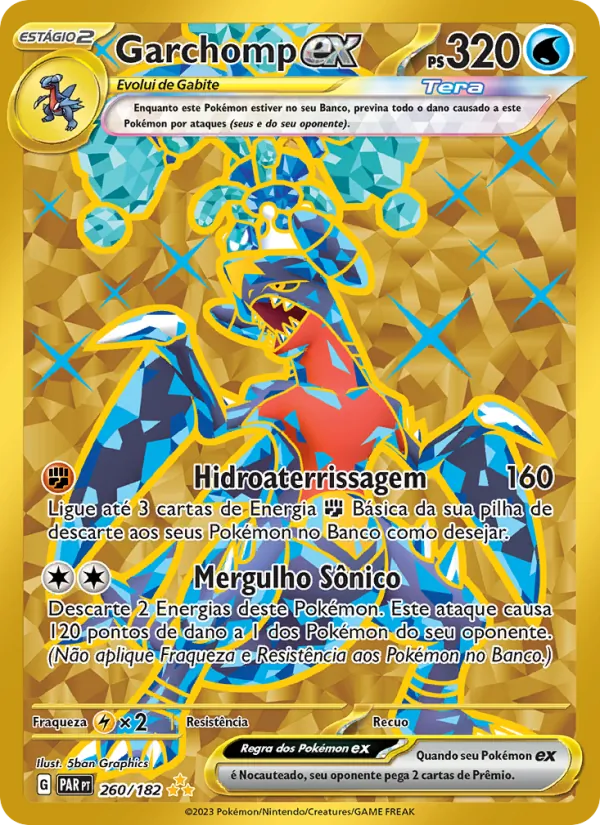Garchomp ex Fenda Paradoxal 260/182