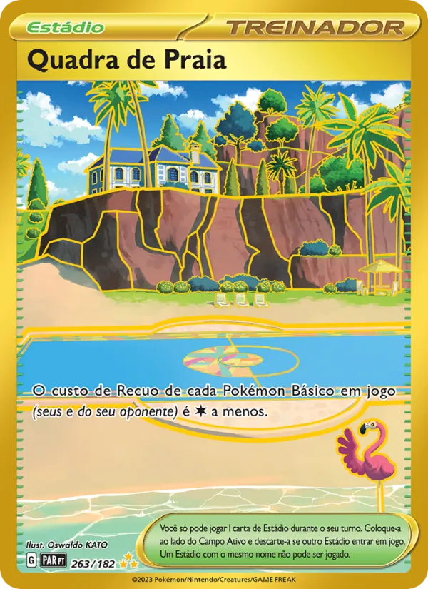 Quadra de Praia Fenda Paradoxal 263/182