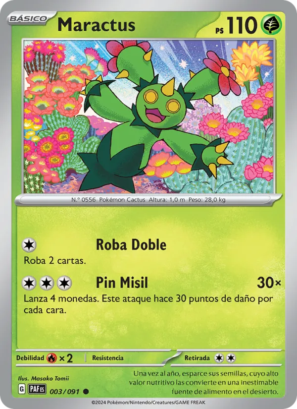 Maractus Destinos de Paldea 003/91