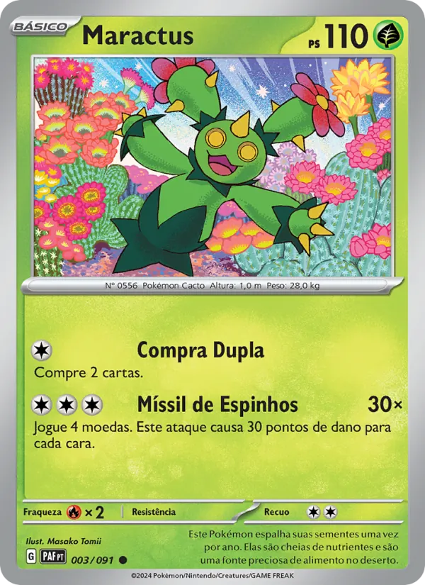 Maractus Destinos de Paldea 003/91