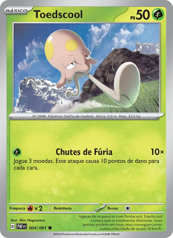 Toedscool Destinos de Paldea 004/91