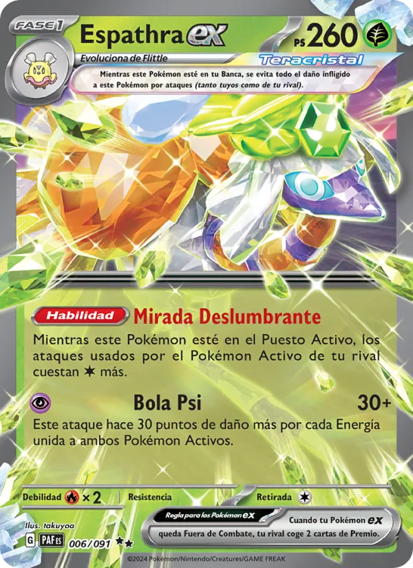 Espathra ex Destinos de Paldea 006/91