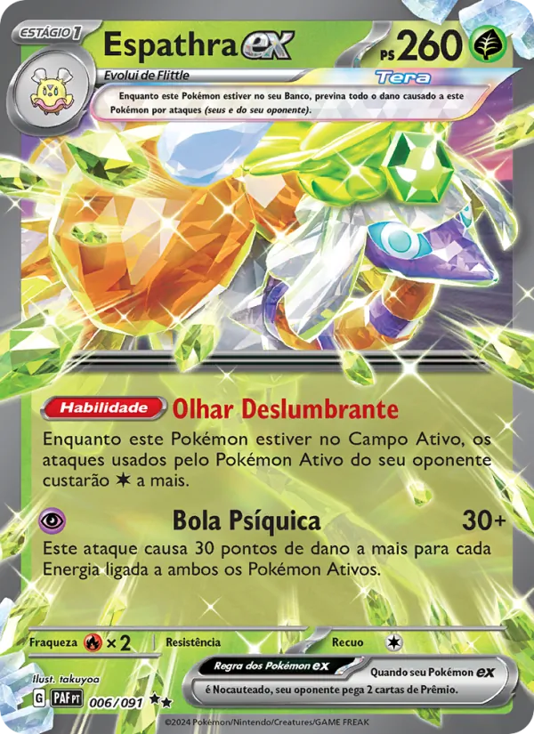 Espathra ex Destinos de Paldea 006/91