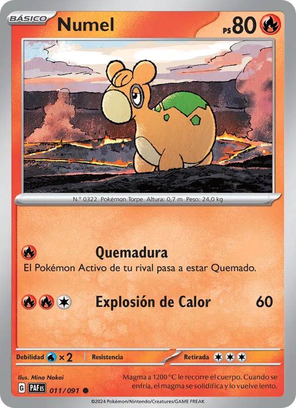 Numel Destinos de Paldea 011/91