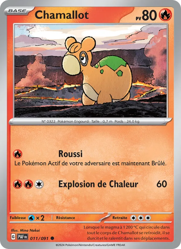 Chamallot Destinées de Paldea 011/91
