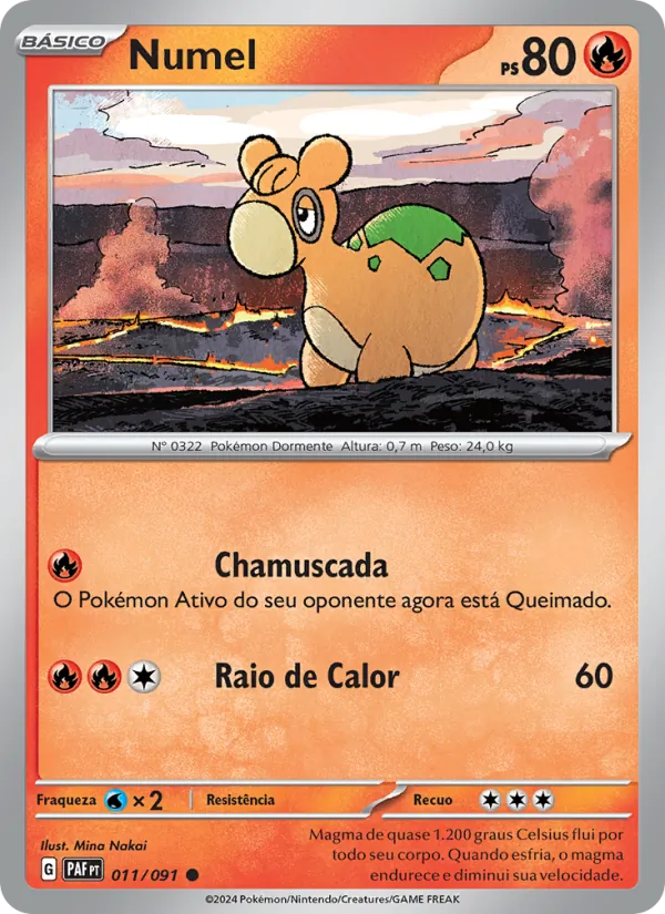 Numel Destinos de Paldea 011/91