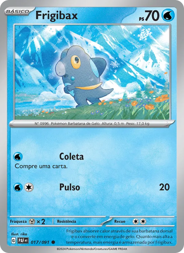 Frigibax Destinos de Paldea 017/91