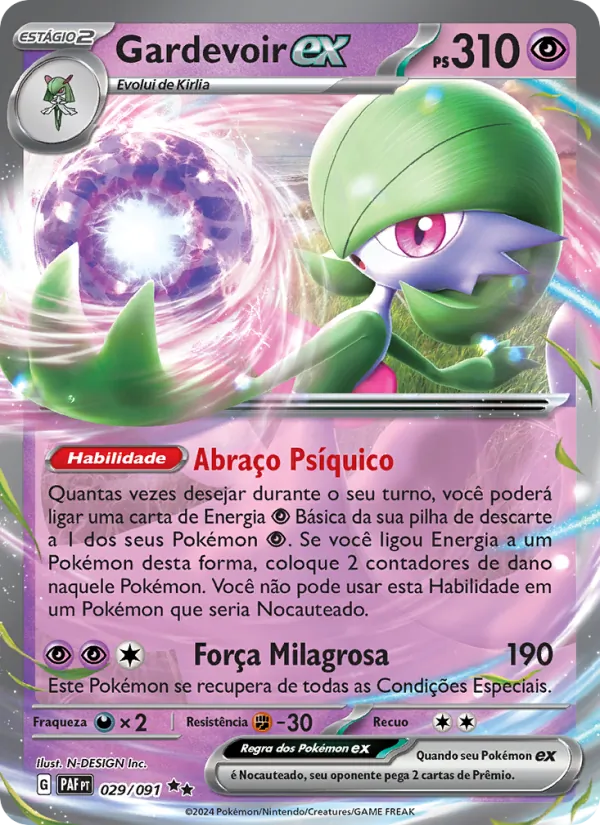 Gardevoir ex Destinos de Paldea 029/91