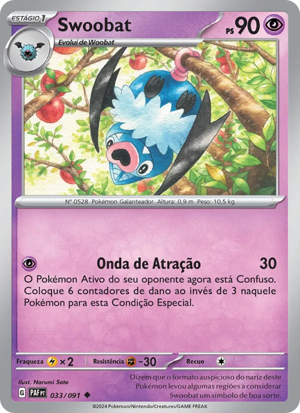 Swoobat Destinos de Paldea 033/91