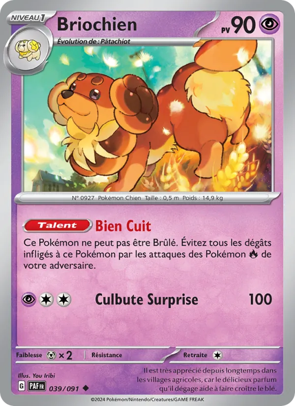 Briochien Destinées de Paldea 039/91