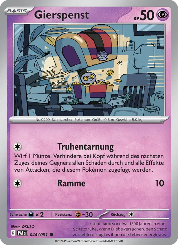 Gierspenst Paldeas Schicksale 044/91