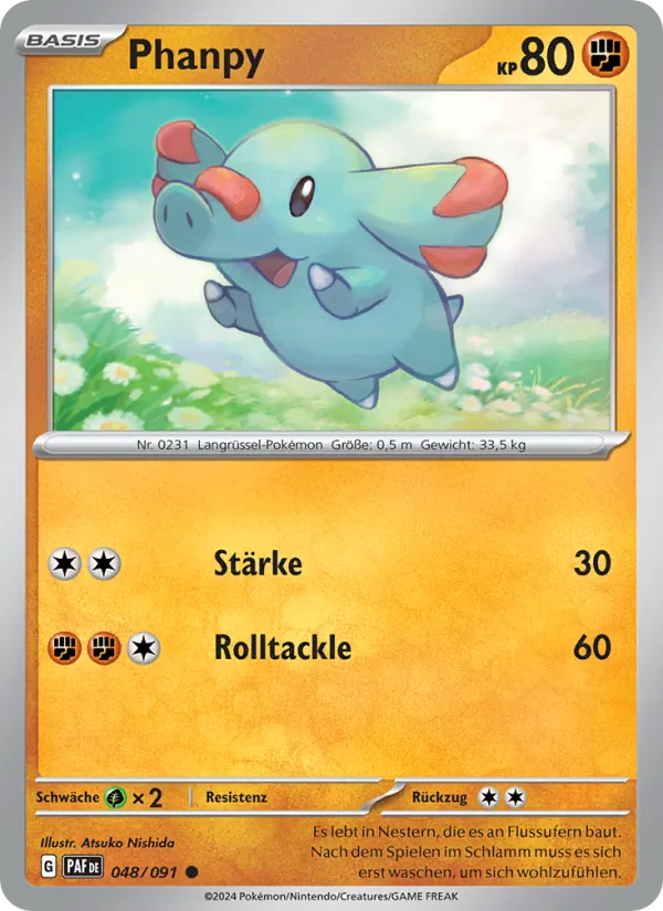 Phanpy Paldeas Schicksale 048/91