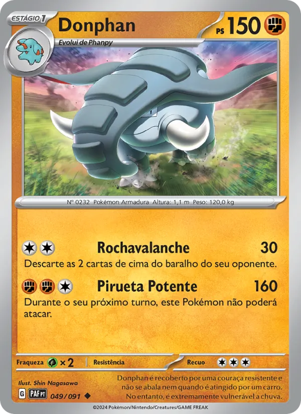 Donphan Destinos de Paldea 049/91