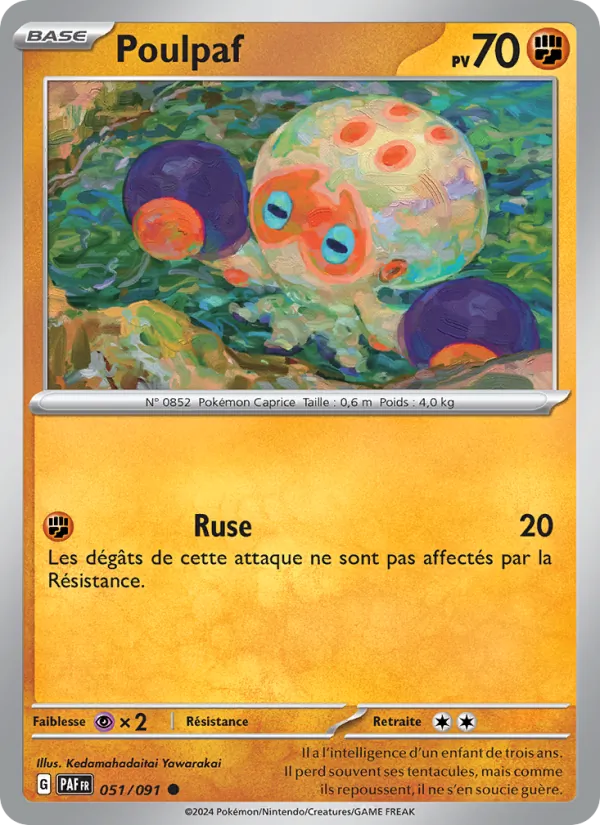 Poulpaf Destinées de Paldea 051/91