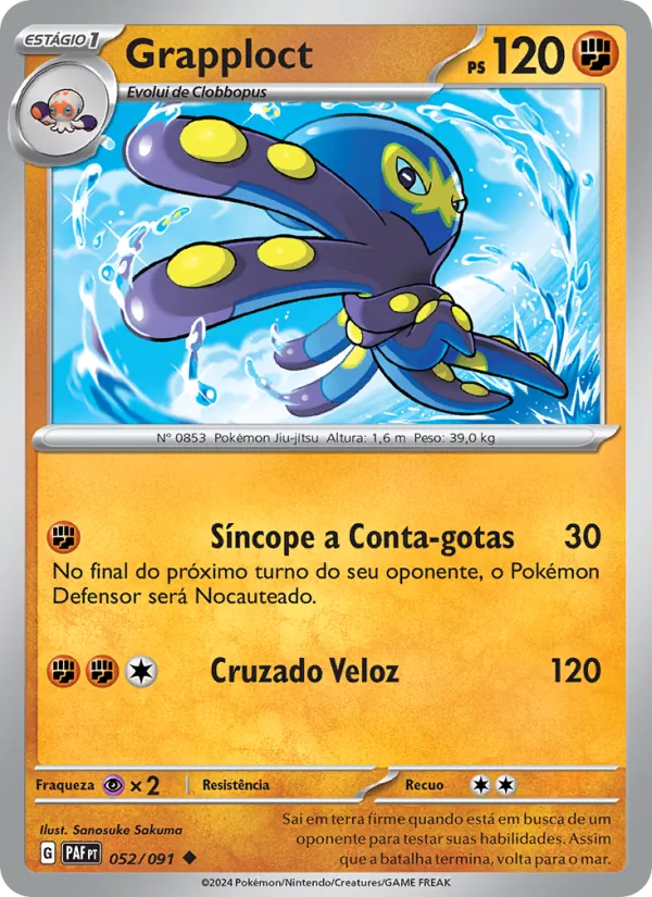 Grapploct Destinos de Paldea 052/91