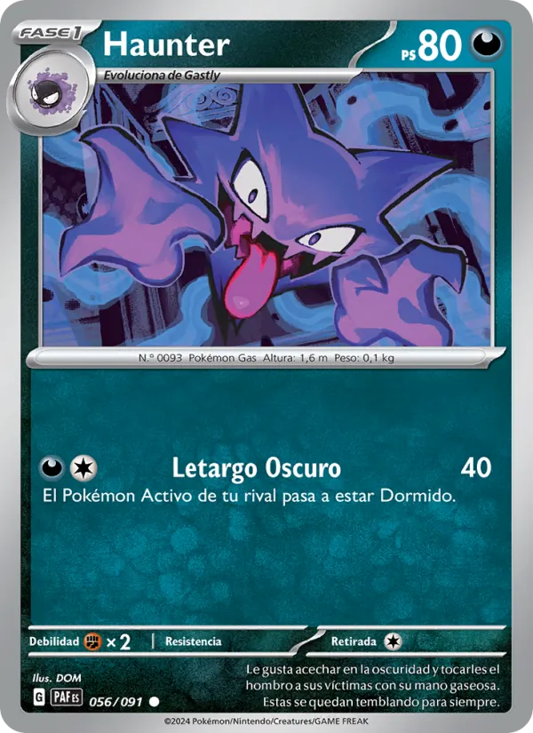 Haunter Destinos de Paldea 056/91
