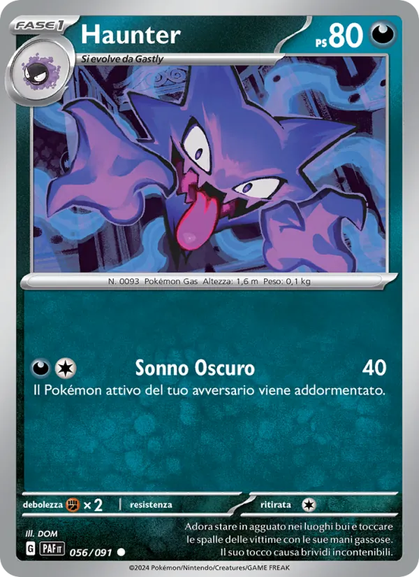 Haunter Destino di Paldea 056/91