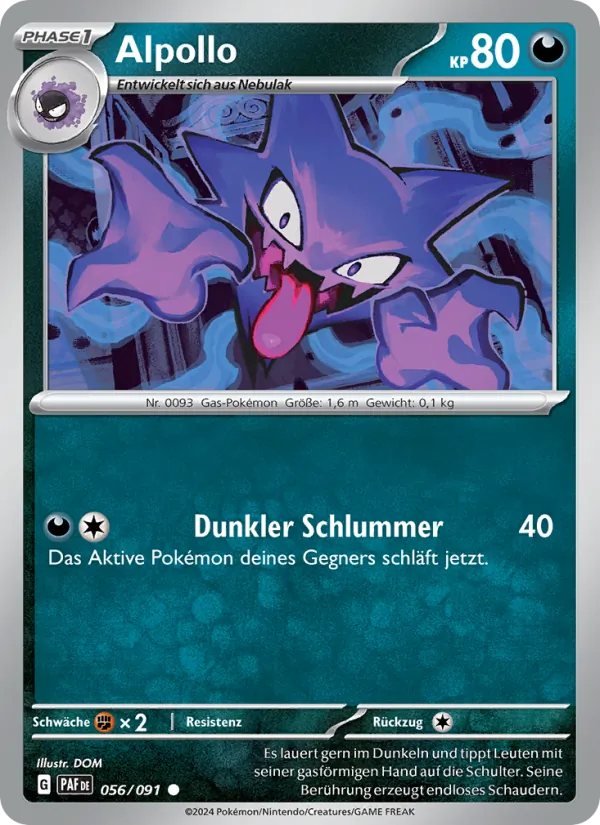 Alpollo Paldeas Schicksale 056/91