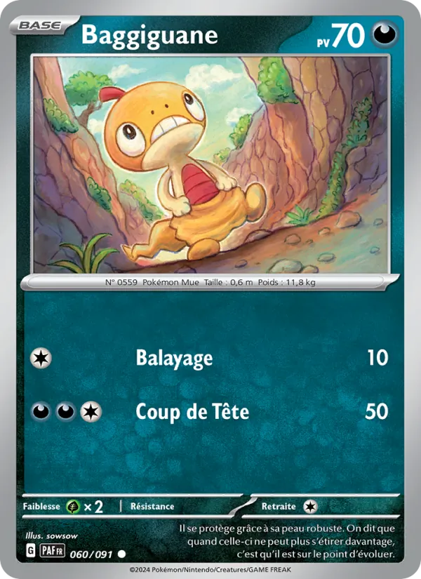 Baggiguane Destinées de Paldea 060/91