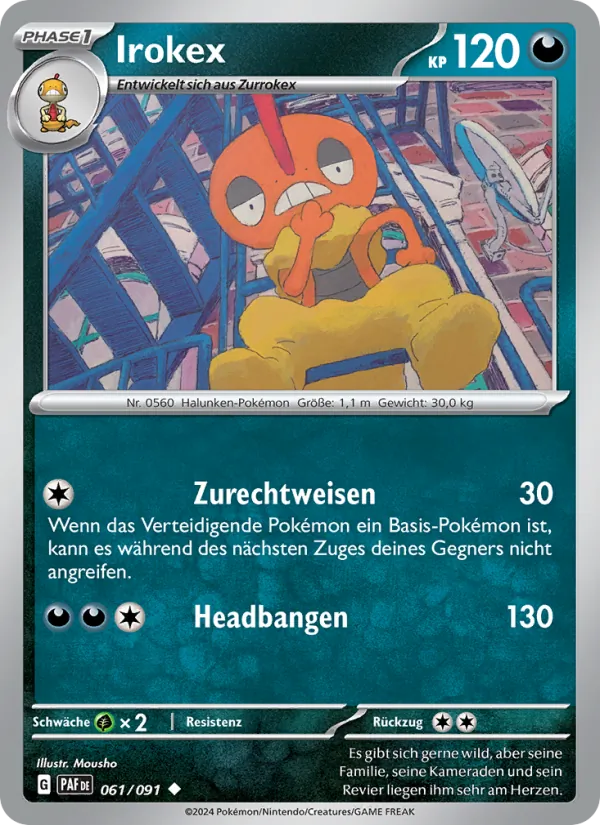 Irokex Paldeas Schicksale 061/91