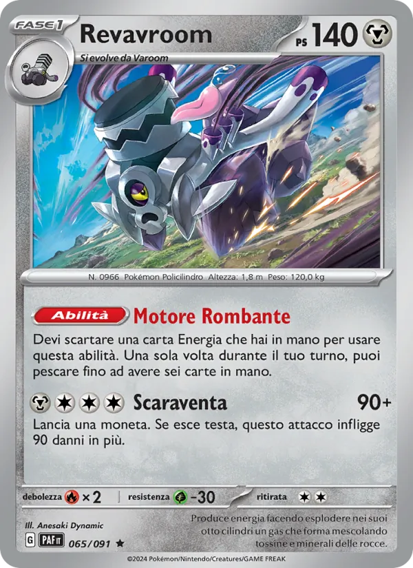 Revavroom Destino di Paldea 065/91