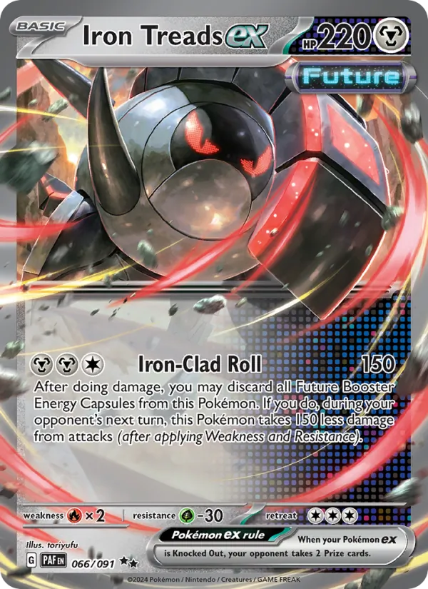 Iron Treads ex Paldean Fates 066/91